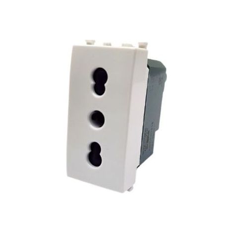 Mapam Serie elettrica frutti compatibili serie Vimar Plana (GEM) Presa bivalente