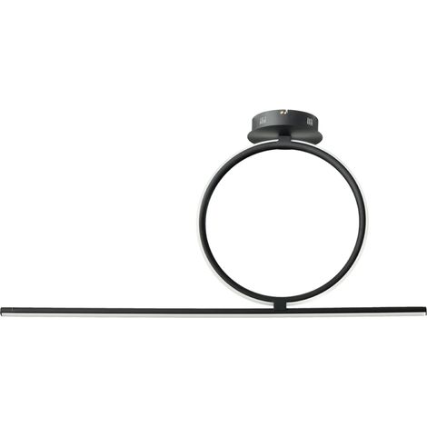 Lampada plafoniera da soffitto LED 42W- moderno ACROBAT 50 Nero (1/4)