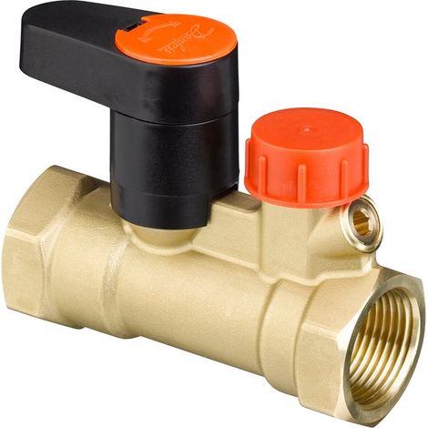 Danfoss Absperrventil und Entleerventil MSV-S Leno MSV-S 32, Rp 1 1/4"