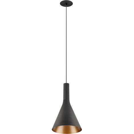 Suspension LALU® SET base LED CONE 15 PHASE encastré 2700/3000 K noir - SLV - 1010793