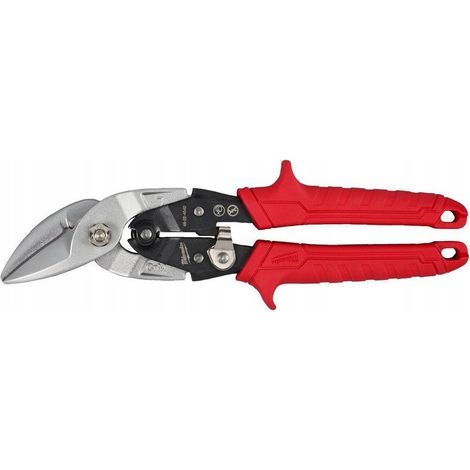 Blechschere Milwaukee Modell 4058546528829 Rot ergonomisch
