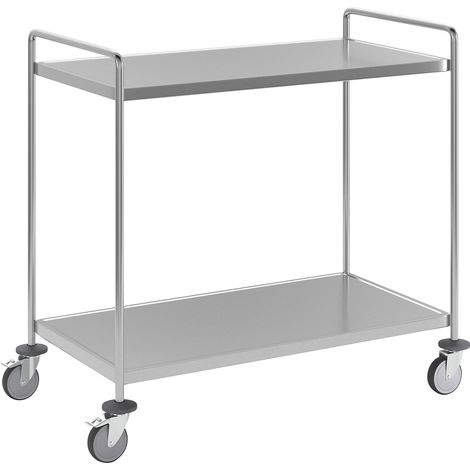 Kongamek, Chariot à tablettes en inox, soudé, L x l x h 1075 x (1/5)