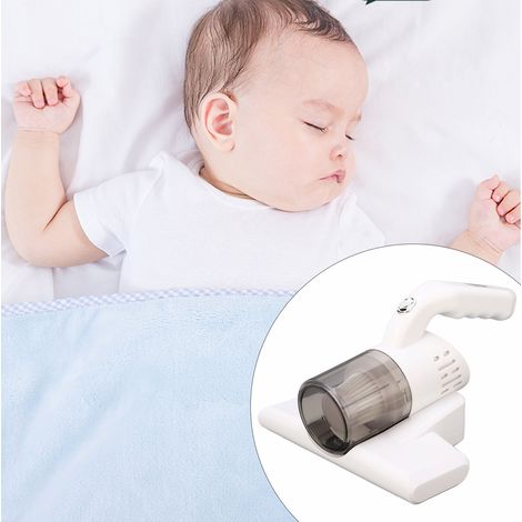 Leistungsstarker, kabelloser Handstaubsauger mit Milbenentfernungsfunktion, 7,4 V, Sterilisation, Staub- und Milbenentfernung. (1/5)