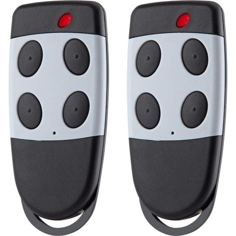 2er-Pack Garagentoröffner-Fernbedienungen – 433,92 MHz, kompatibel mit CARDIN S449 QZ4/QZ2 – Stabiles Signal – Einfaches Öffnen – Für CARDIN-Besitzer (1/4)