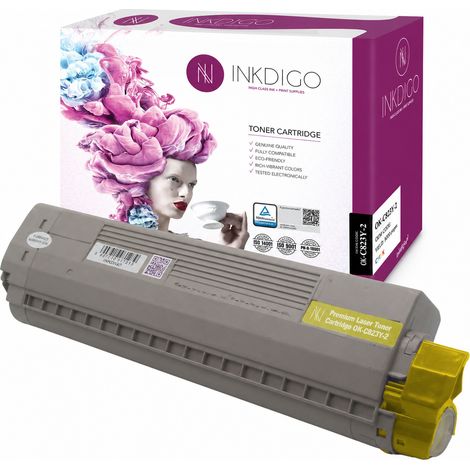 Toner Inkdigo 46471101 compatibile con OKI C823DN C833DT C833N C823N C843dn certificato TÜV (1/5)