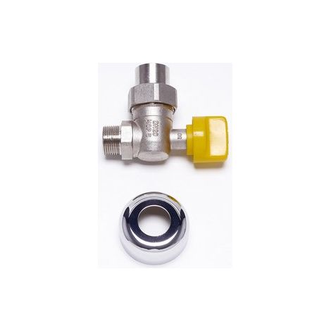 Robinet de gaz d'angle Bosch 3/4" avec rosace n° 7719001282