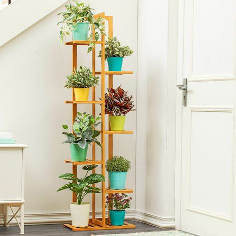 Supports à plantes étagère de jardin support de fleur 7 niveaux (1/5)