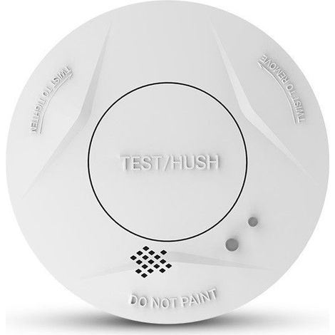 Rivelatore di fumo a batteria litio durata vita 10 anni – Garanzia 5 anni Miidex Lighting® (1/5)