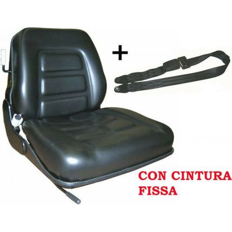SEDILE MOLLEGGIO MULETTO CARRELLI ELEVATORI ESCAVATORE TRATTORE CINTURE 20019/1