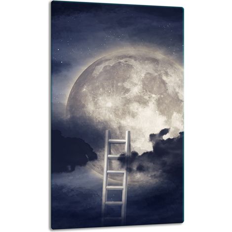 Glasplatte, Tischplatte, 30x52 Mond (1/5)