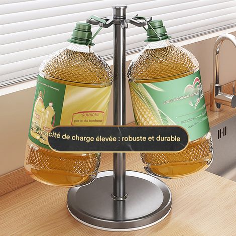 Plateau de pelle de chaudière rotatif comptoir accueil cuisine crochet porte - objets accrocher cuillère pelle ustensiles de cuisine rack de rangement