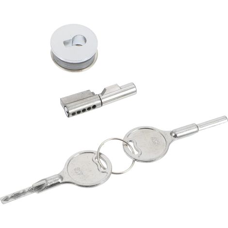 Serrure de sécurité pour porte vitrée, loquet pour porte coulissante (1/5)