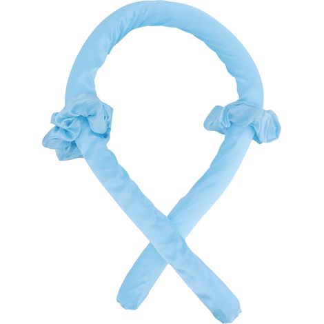 Hitzefreie Schwamm-Haarwickler mit Stirnband, Lockenstab-Mousse für DIY-Haarstyling, Styling-Tools Blau (1/5)