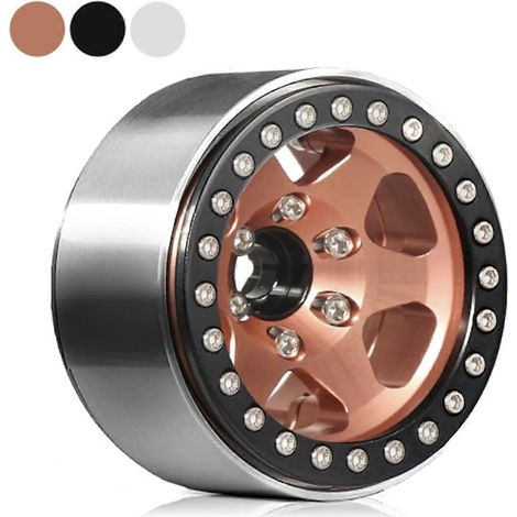 1,9-Zoll-Metall-Beadlock-Felge für RC-Crawler im Maßstab 1:10 (1/5)