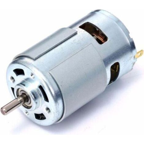 Moteur CC 775 12 V, roulement à billes, couple élevé, haute puissance, faible bruit, pour outils électriques (1/4)