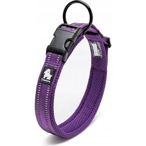 Collare per cani solido PURPLE STRONG TRUELOVE L (1/4)