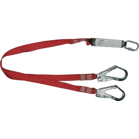 Scan Fall Arrest Twin Lanyard 1.8m