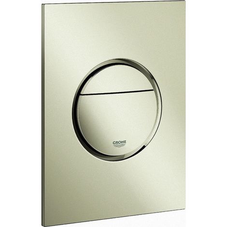 Plaque actionnement des toilettes GROHE Nova Cosmopolitan S 37601 2-Mengen/Start&Stopp nickel