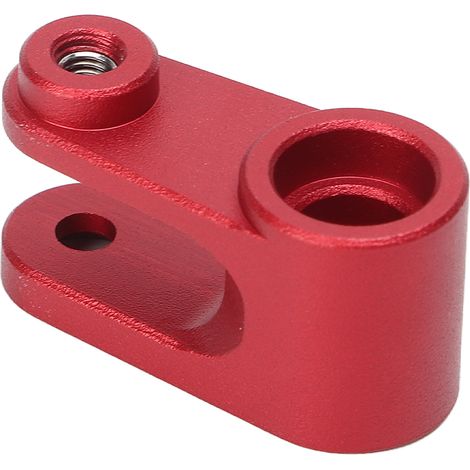 Bras de servo en alliage d'aluminium pour Traxxas 1/10 Maxx 89076 4, pièces de rechange rouges (1/5)