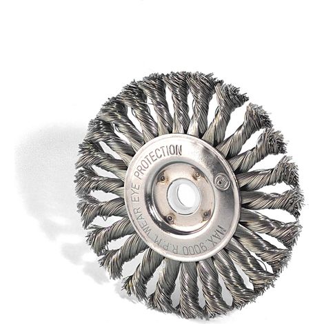 Spazzola Circolare Mazzetti Ritorti Rosver SCN D.175 F.22 Acciaio 1R - Conf.1pz