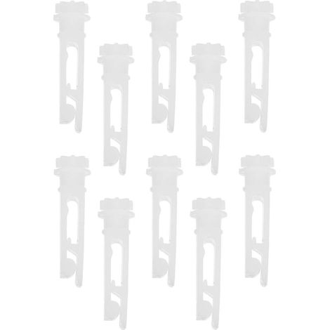 10 poulies de réparation pour stores enrouleurs, stores verticaux et rideaux (1/4)