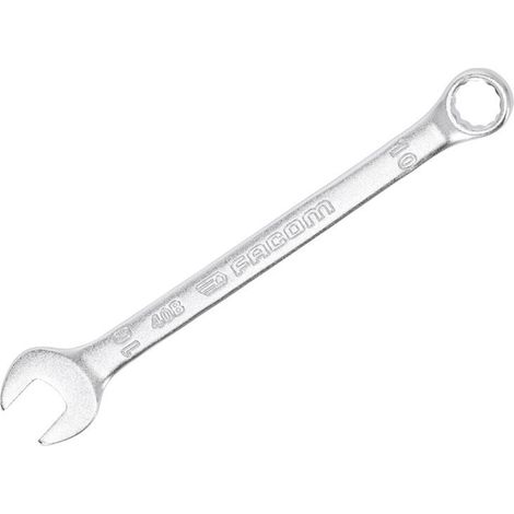 Facom 40B.10 Slim Metric Combination Spanner 10mm - 12-point O...