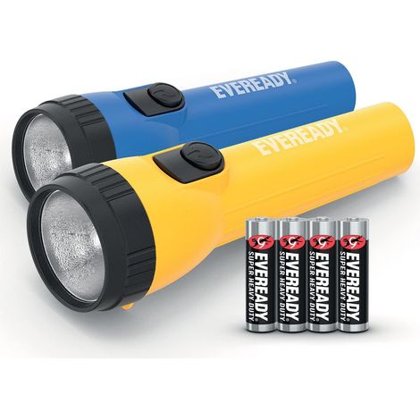 Energizer Torche LED Lot de 2, Très Brillante Flashlight, Étanche, (1/5)