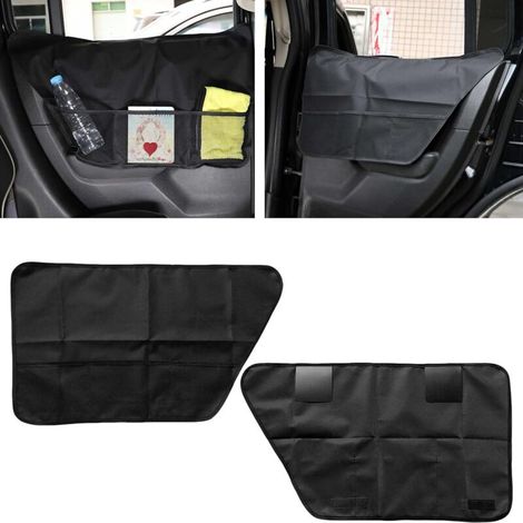 Juego de 2 fundas para puertas, tejido Oxford 600d, impermeables, fáciles de limpiar, para perros, coches (1/5)