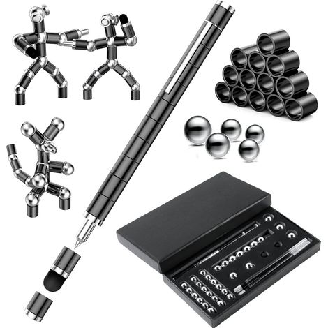 Stylo magnétique en Noir, Stylo Magnétique Créatifs Drôle (1/5)