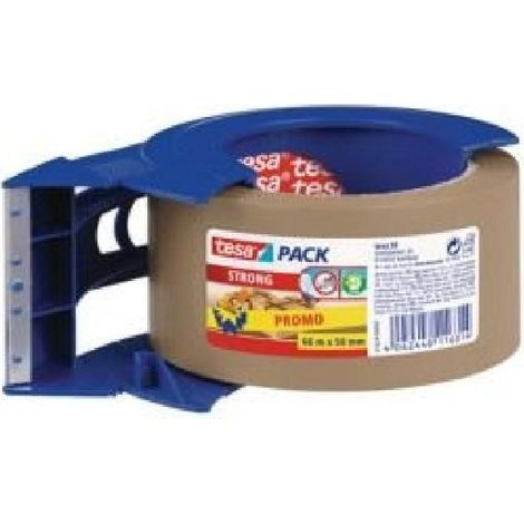Tesa Strong Handabroller 57424 inkl. Packband 66m x 50mm