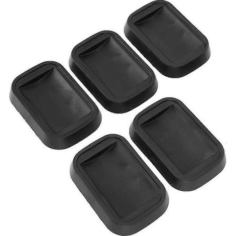 Set mit 5 einfach zu montierenden Universalrollen für Stühle, Hocker oder Betten, inklusive Stoppern und Aufnahmen für Möbel. (1/5)