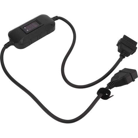Adaptateur de scanner OBD2 12-24 V pour X431 Easydiag 2.0/3.0 GOLO, en ABS résistant à la chaleur, pour poids lourds diesel, noir. (1/5)