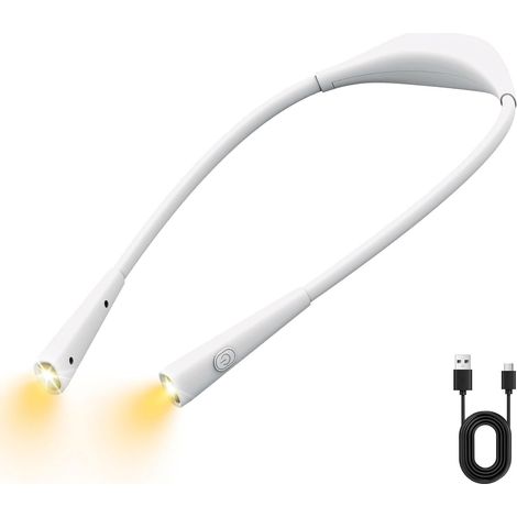 Lampe de lecture, cou, pour tricot et 4 couleurs, intensité (1/5)