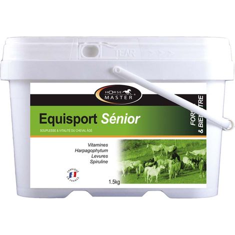 Equisport Senior supplément pour chevaux plus âgés maintient la vitalité et la fonctionnalité des organes 1,5 kg