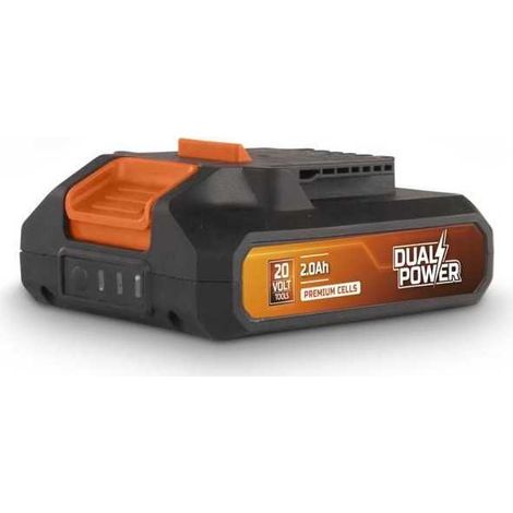 Powerplus POWDP9021 batteria ricaricabile arancione nera 20V (1/3)