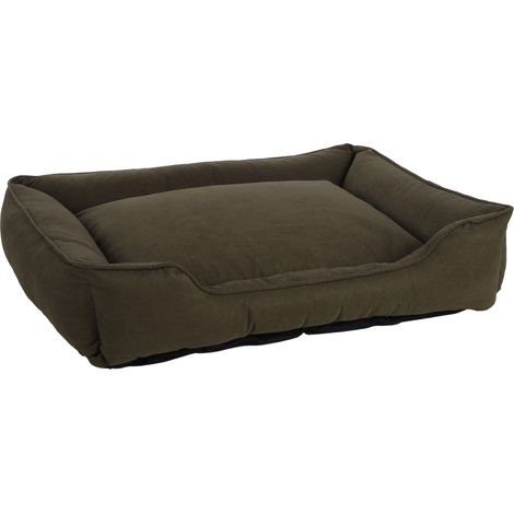 Panier Chien - Coussin Chien et Chat - Panier Vert - Panier XXL Confortable - 100x80x25cm