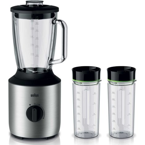 licuadora 1.5l 800w acero inoxidable - JB3272SI - braun - (1/5)