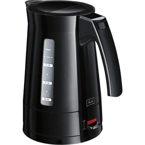 Hervidor de Agua Melitta Enjoy Aqua 1003-01 1,7 Litros Libre de BPA Auto Off Elemento Calefactor (1/2)