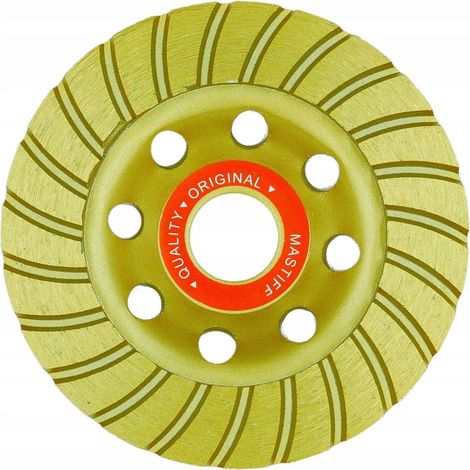 Disco a tazza turbo diamantato 115 per la levigatura di calcestruzzo e pietra (1/5)