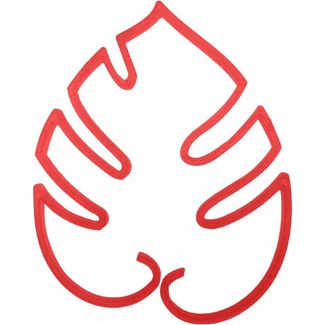 Support Pour Plantes En Forme De Feuille - En Plastique - Pour Culture Verticale Intérieure Et Extérieure - 1 Pièce (1/5)