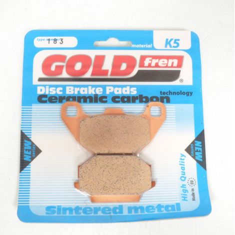 Bremsbelag Gold Fren für Quad Kymco 50 MXU 2T 2005 bis 2014 (1/3)
