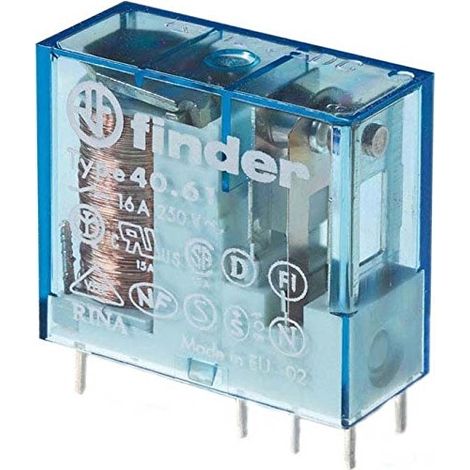 Finder 40.61.9.024.4000 Relais pour circuits imprimés 24 V/DC 16 A 1 inverseur (RT) 1 pc(s) C155251 (1/3)