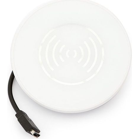 HERRAJES ALK cargador wireless embutir blanco ø80 h12 , OBLIGATORIO comprar pegatina cargadoraAKIRA · Cargador wireless inalámbrico. Para embutire en mesas, escritorios, (1/2)