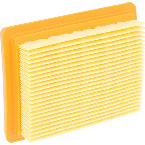 vhbw Filtro compatible con Stihl FS200, FS120, FR450, FS120R, FR480C, FR480 barreno o desbrozadora - 8,8 x 7,1 x 2,5 cm filtro de aire