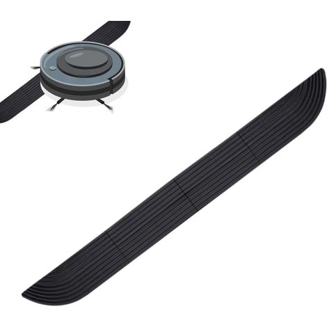 Rampe de seuil - 68 × 5 cm - Rampe de seuil pour aspirateur robot - Rampe en caoutchouc - Rampe de seuil - Rampe - Plaque de seuil - Réglable - Rampe - pour aspirateurs robots, fauteuils roulants, por (1/5)