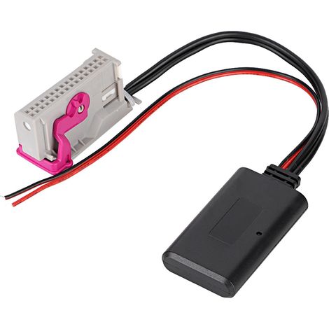 Adaptateur 32 Pin Bluetooth Voiture Kit Mains Libres Cable Aux Compatible Audi A3 A4 A6 A8 TT R8 RNSE (1/5)