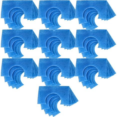 vhbw 50x Filtro de aire G3 compatible con Limodor / Limot serie B B/A, B/B, B ventilador