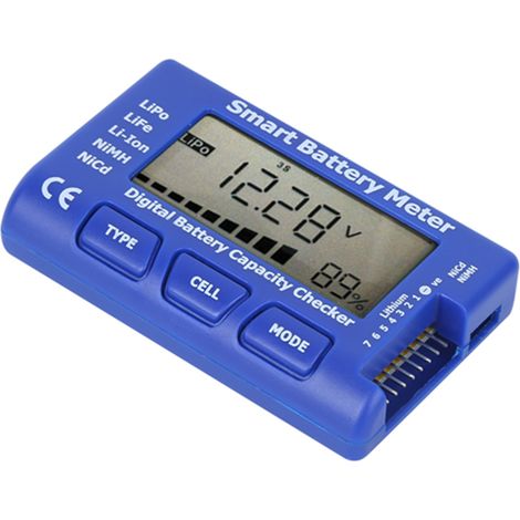 Testeur de capacité de batterie numérique intelligent 5 en 1 avec écran LCD (1/5)