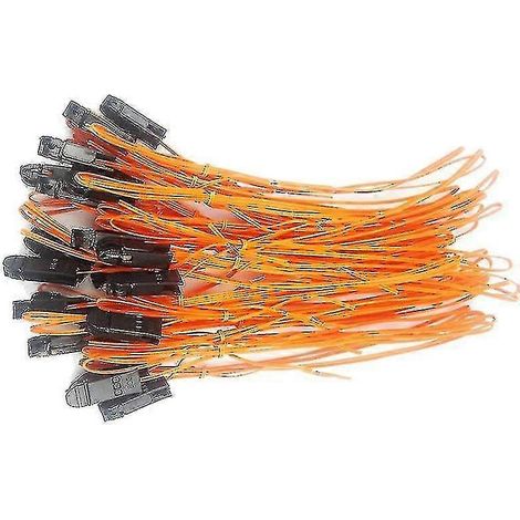 Lot de 25 allumeurs de sécurité de 100 cm pour systèmes de tir de feux d'artifice - hy (1/5)