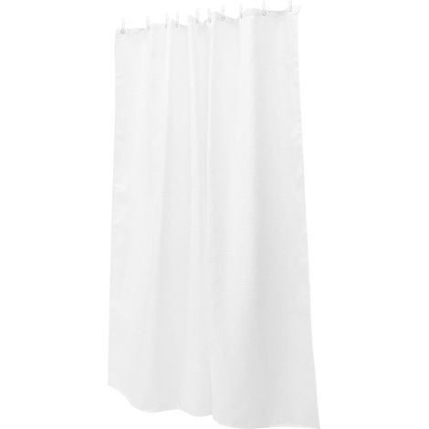 Rideau de Douche Lavable Machine Rideau de Bain Pratique avec Crochets de Suspension Déperlant pour Salle de Bain (1/5)
